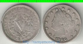 США 5 центов (1900-1912)