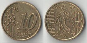 Франция 10 евроцентов (1999-2012)