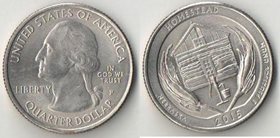 США 1/4 доллара 2015 год (Национальный монумент Гомстед)