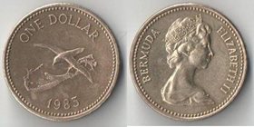 Бермуды (Бермудские острова) 1 доллар 1983 год (Елизавета II) (тип I)