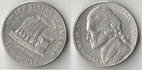 США 5 центов 2004 год Р (Льюис и Кларк)