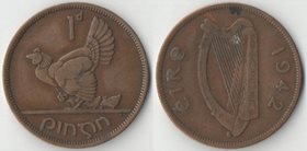 Ирландия 1 пенни (1940-1968) (тип II)