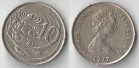 Кайман острова 10 центов (1972-1986) (Елизавета II) (тип I)