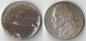 США 5 центов 2002 год P