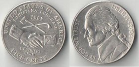 США 5 центов 2004 год (Покупка Луизианы)