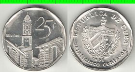Куба 25 сентаво (1998-2008) (конвертируемый) (тип II)