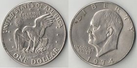 США 1 доллар (1972-1974) D (большой)