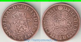 Нидерландская индия 2 1/2 цента 1920 год (тип I)