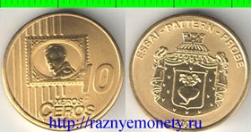 Лихтенштейн 10 евроцентов 2004 год