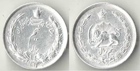 Иран 500 динаров (1931-1936) (SH1310-1315) (серебро) (редкость)